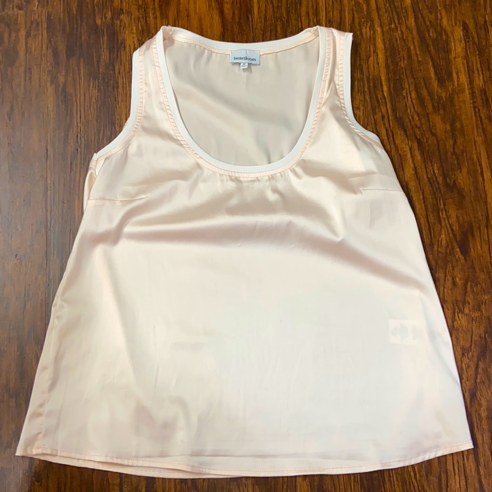 Heart loom blouse